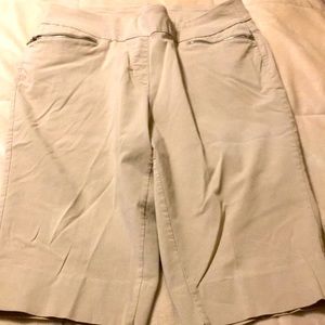 Westbound khaki color size 18W Bermuda